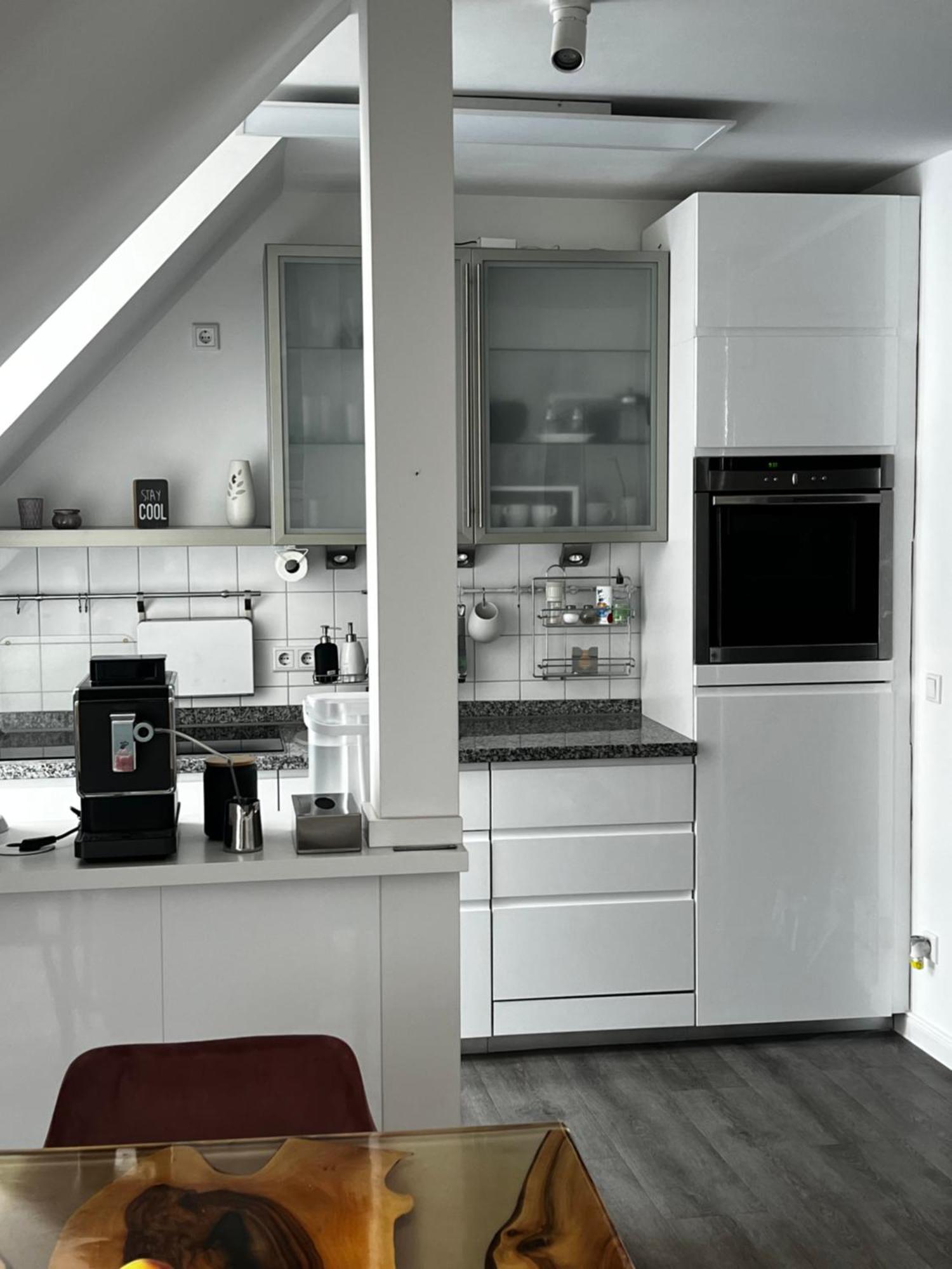 Moderne Galeriewohnung Mit Balkon Und Stellplatz Am Wenigemarkt エアフルト エクステリア 写真